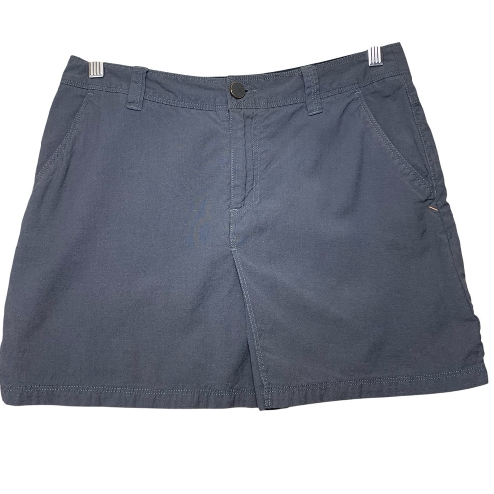 Icebreaker Destiny Skirt Gray Sz 28 Merino Organic Cotton A line Casual Sporty - Picture 2 of 15